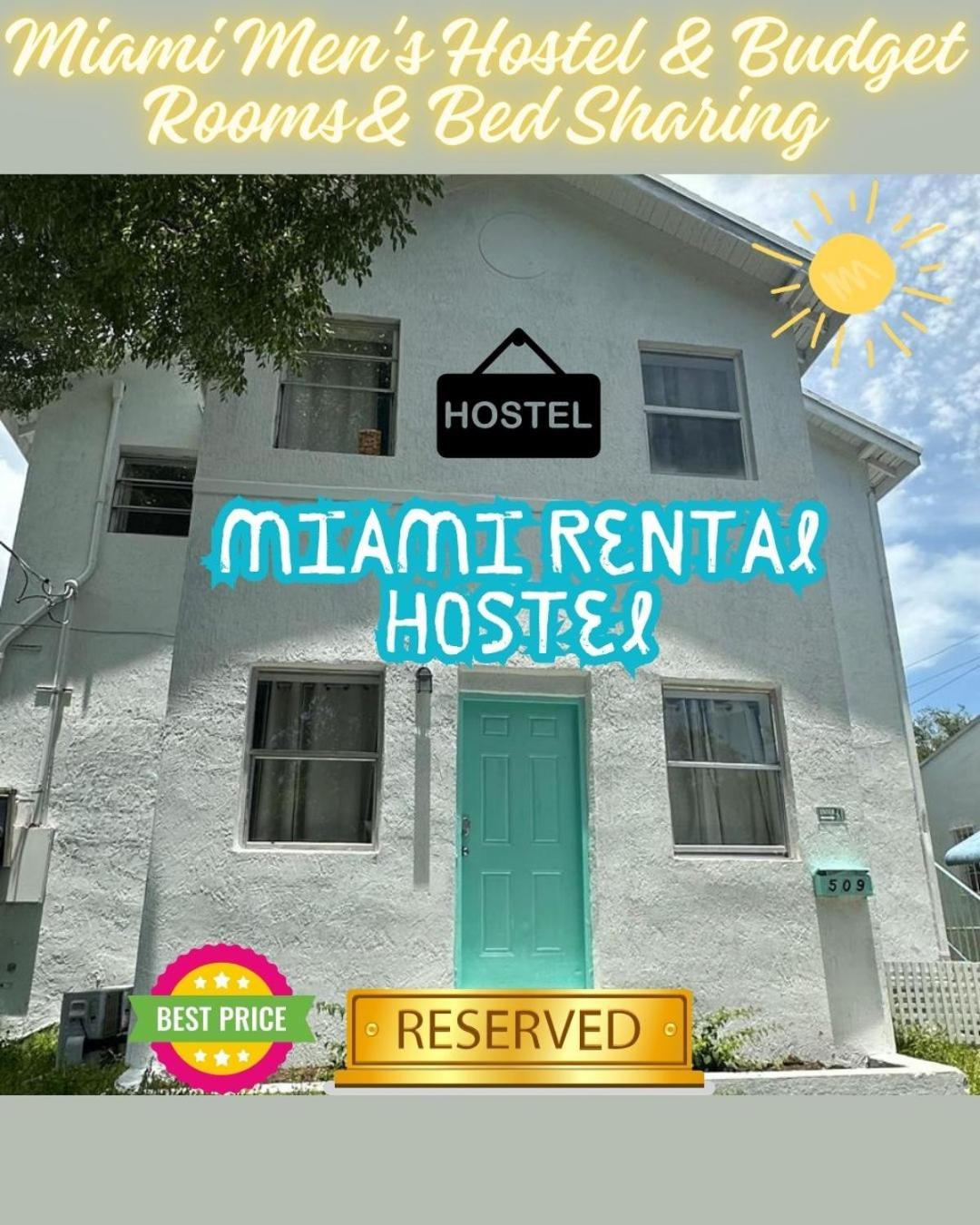 103 Miami Shared Rooms For Men Central Comfortable, Affordable エクステリア 写真